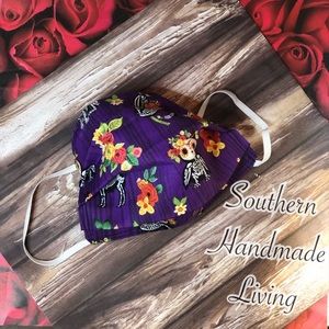 Owl and sloth Halloween sugar skull face mask